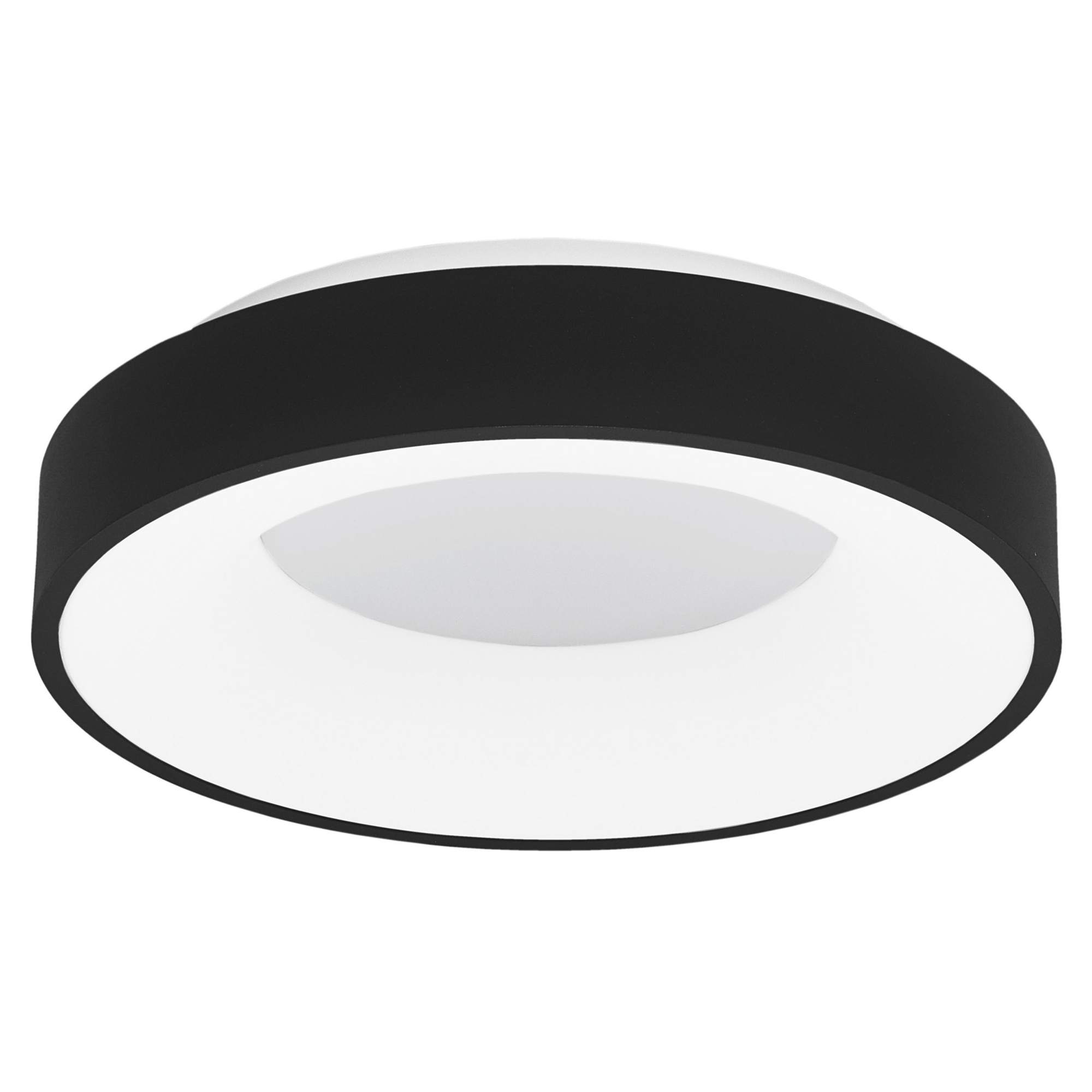 Nova Luce Taklampe Rando Thin Svart Ø 38 cm