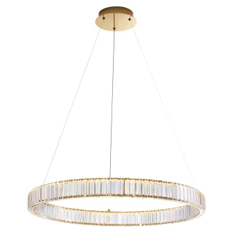Nova Luce Hengende Lampe <strong>Aurelia</strong>  Gull Rund Ø 80 cm