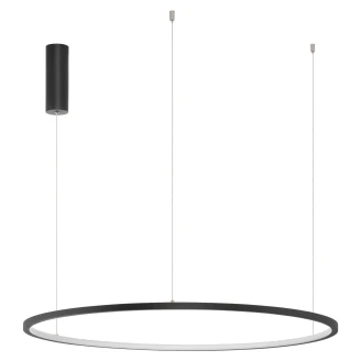Nova Luce Hengende Lampe <strong>Tarquin</strong>  Svart Ø 80 cm