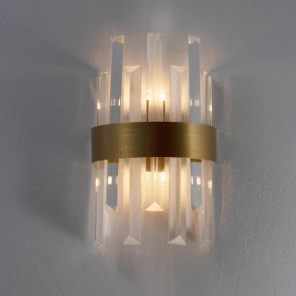 Nova Luce Vegglampe <strong>Crown</strong>  Gull