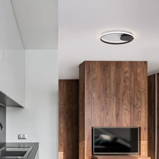 Nova Luce Taklampe Fuline Svart