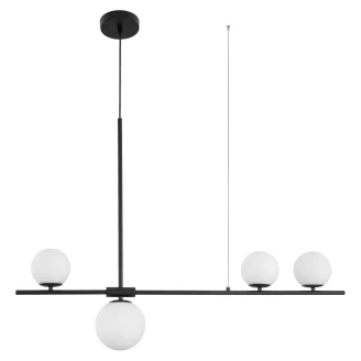 Nova Luce Hengende Lampe <strong>Impero Ny</strong>  Svart, Hvit 100 cm