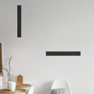 Nova Luce Vegglampe <strong>Seline</strong>  Svart 60 cm