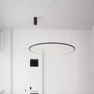 Nova Luce Hengende Lampe <strong>Tarquin</strong>  Svart Ø 100 cm