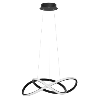 Nova Luce Hengende Lampe <strong>Amara</strong>  Svart Ø 56 cm