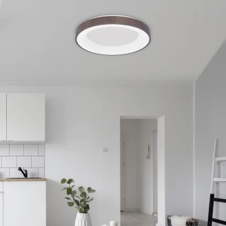Nova Luce Taklampe <strong>Rando Thin</strong>  Brun Ø 60 cm
