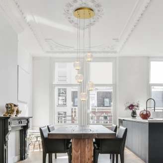 Nova Luce Hengende Lampe <strong>Brillante</strong>  Penta Gull