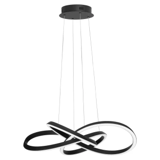 Nova Luce Hengende Lampe <strong>Amara</strong>  Svart Ø 68 cm