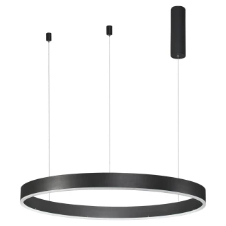 Nova Luce Hengende Lampe <strong>Motif</strong>  Svart med Fjernkontroll Ø 80 cm