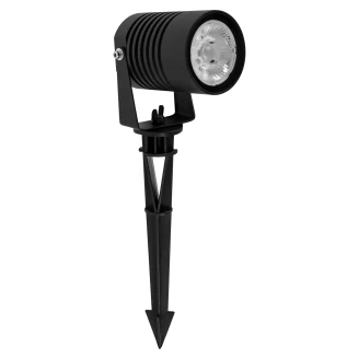 Nova Luce Utendørs Spotlight Stake Svart 35 cm