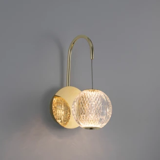 Nova Luce Vegglampe <strong>Brillante</strong>  Gull