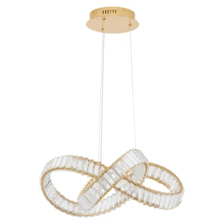 Nova Luce Hengende Lampe <strong>Conceto</strong>  Gull Ø 60 cm