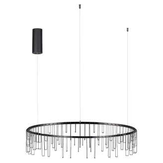 Nova Luce Hengende Lampe <strong>Stellar Alpha</strong>  Svart Ø 80 cm
