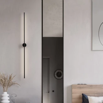 Nova Luce Vegglampe <strong>Aden Ny</strong>  Svart Type 2 120 cm