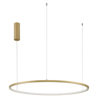 Nova Luce Hengende Lampe <strong>Tarquin</strong>  Messinggull Ø 80 cm