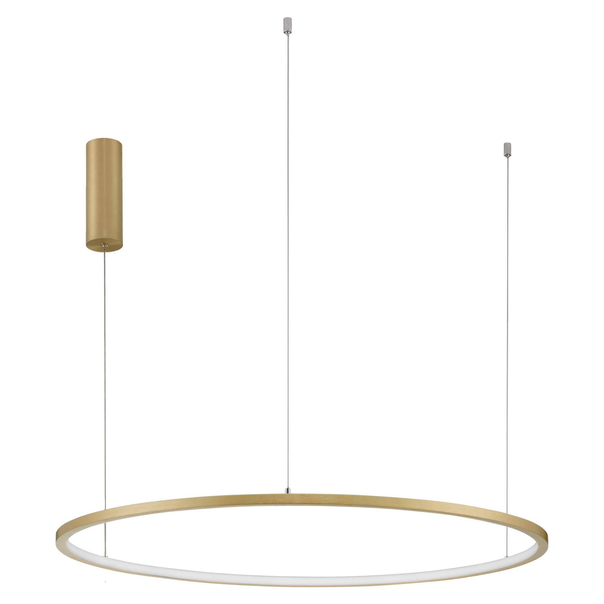 Nova Luce Hengende Lampe Tarquin Messinggull Ø 80 cm