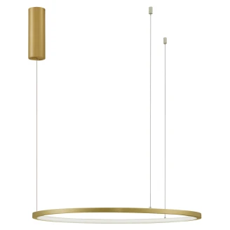 Nova Luce Hengende Lampe <strong>Tarquin</strong>  Messinggull Ø 60 cm