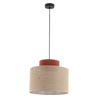 Hengelampe <strong>Aria Duo</strong>  Brun Matt Ø38 cm