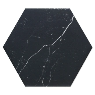 Gulvflis <strong>Palazzo</strong>  Svart Matt 23x26 cm
