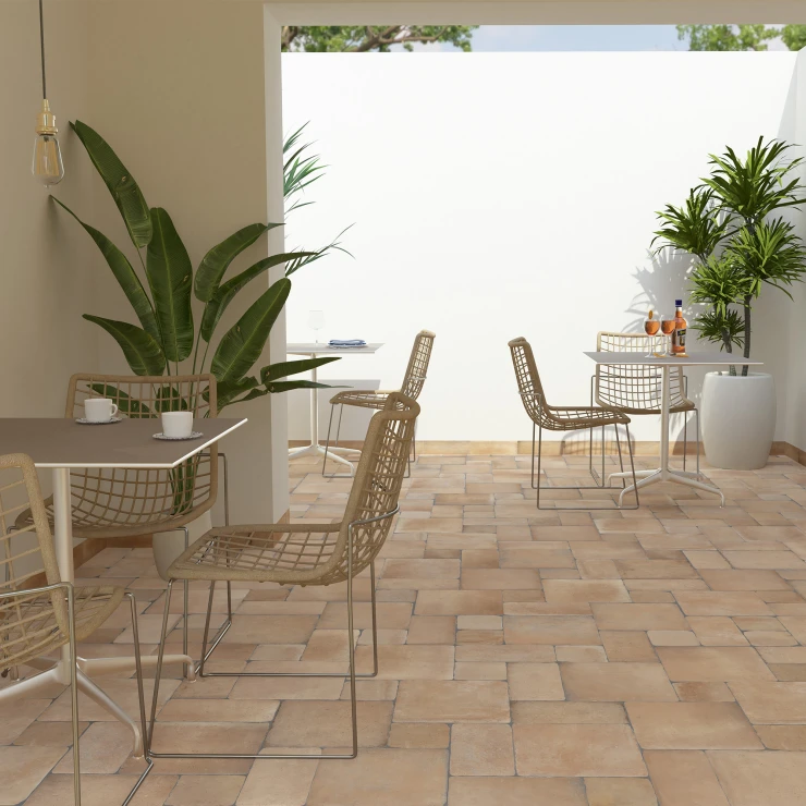 Gulvflis Rustierra Modular Beige Matt 15x30 cm