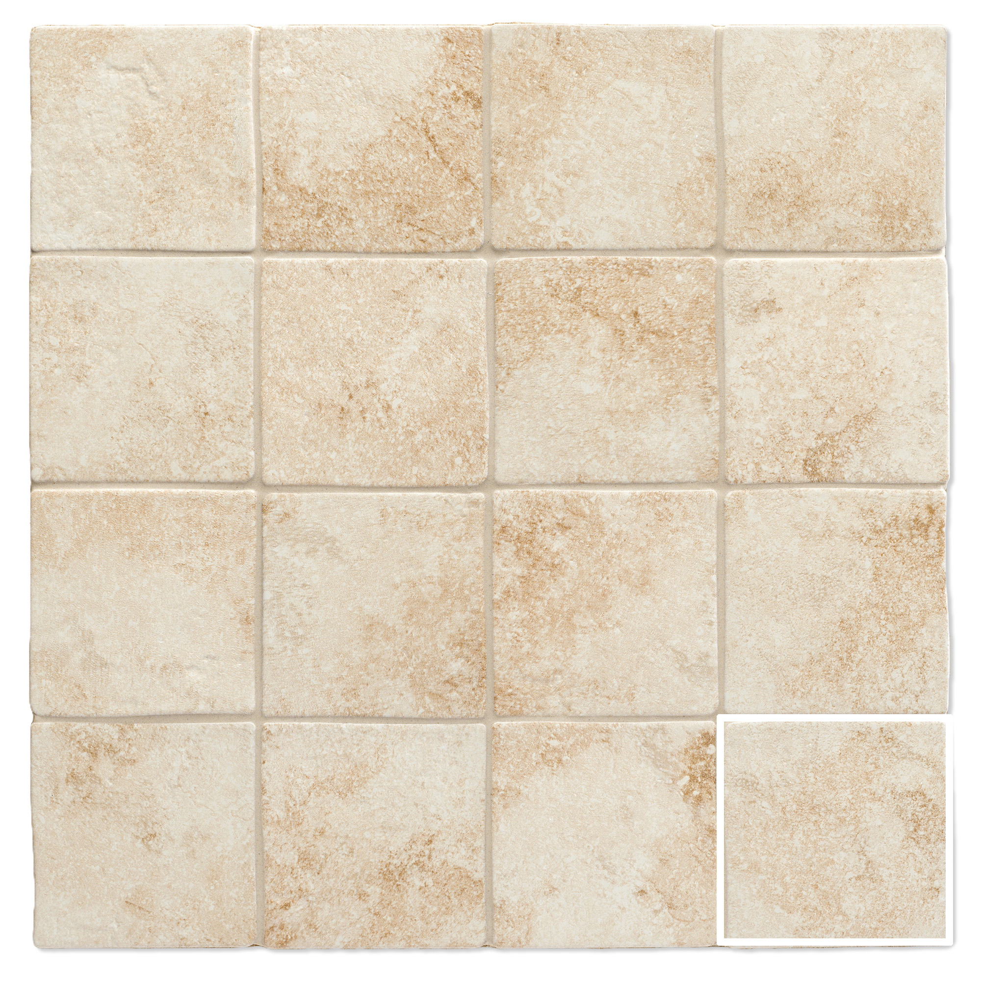 Natucer Gulvflis Petra Natucer Cream Matt 12x12 cm