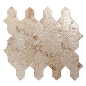 Natucer Gulvflis <strong>Mediterranea</strong>  Corfu Blank 6x18 cm