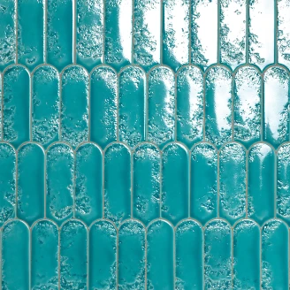 Natucer Veggflis <strong>Palmetto</strong>  Acquamarine Blank 7x20 cm