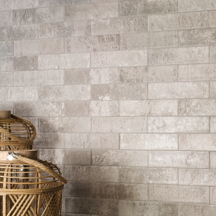 Natucer Veggflis Zion Gray Matt 6x25 cm