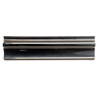 Natucer Veggflis <strong>Techno Natucer</strong>  Mørk Grå Blank Relieff 10x40 cm