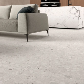 Gulvflis <strong>Arte-Terrazzo</strong>  White Matt 60x120 cm
