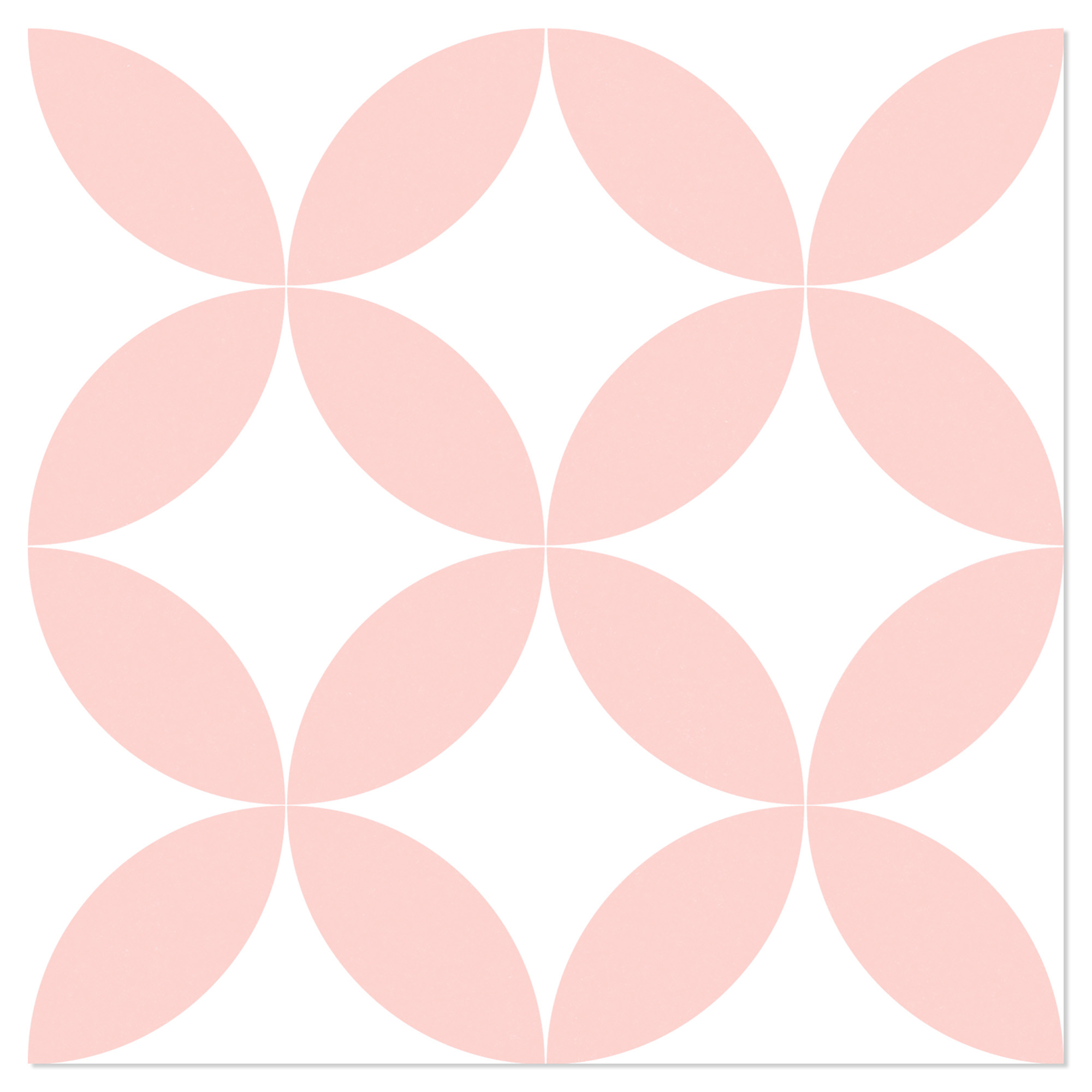 Gulvflis Modhaus Rosa Matt 23x23 cm