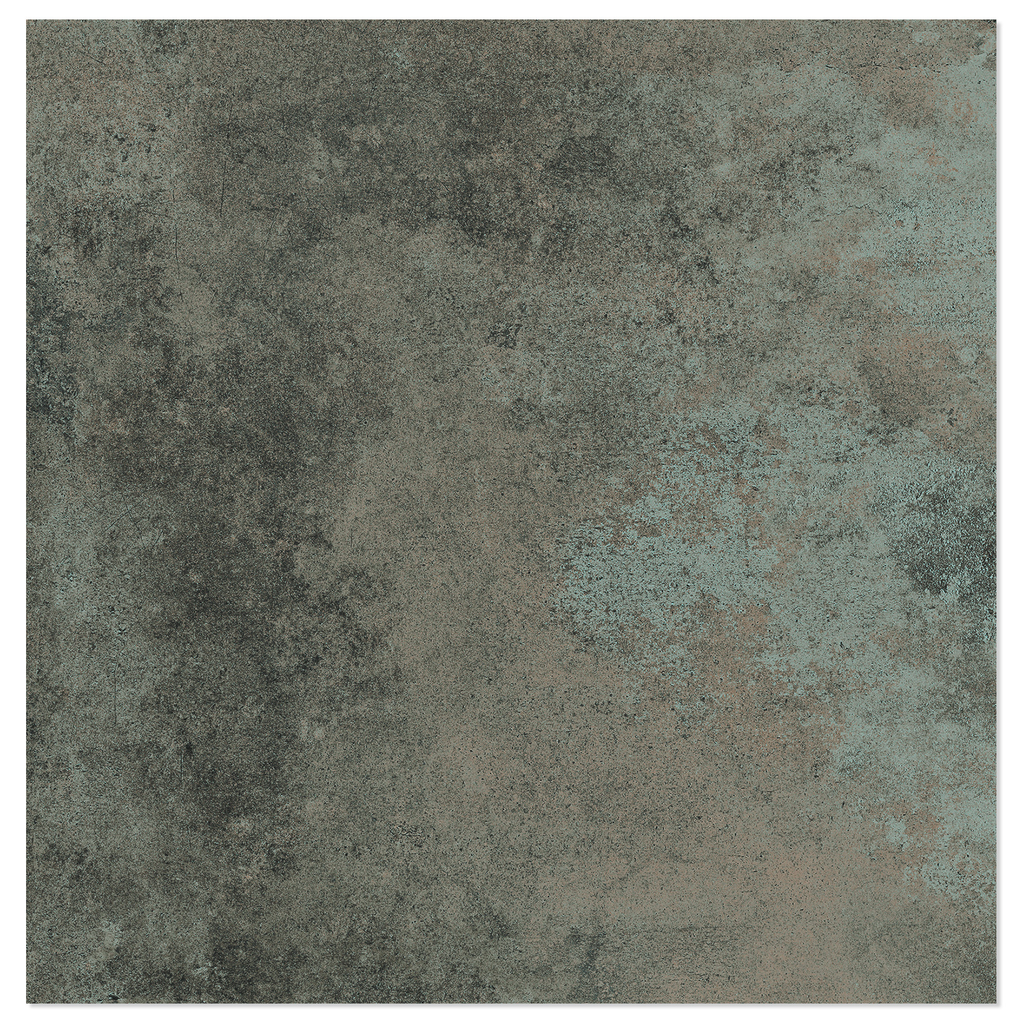 Gulvflis Metalcraft Blå Matt 90x90 cm
