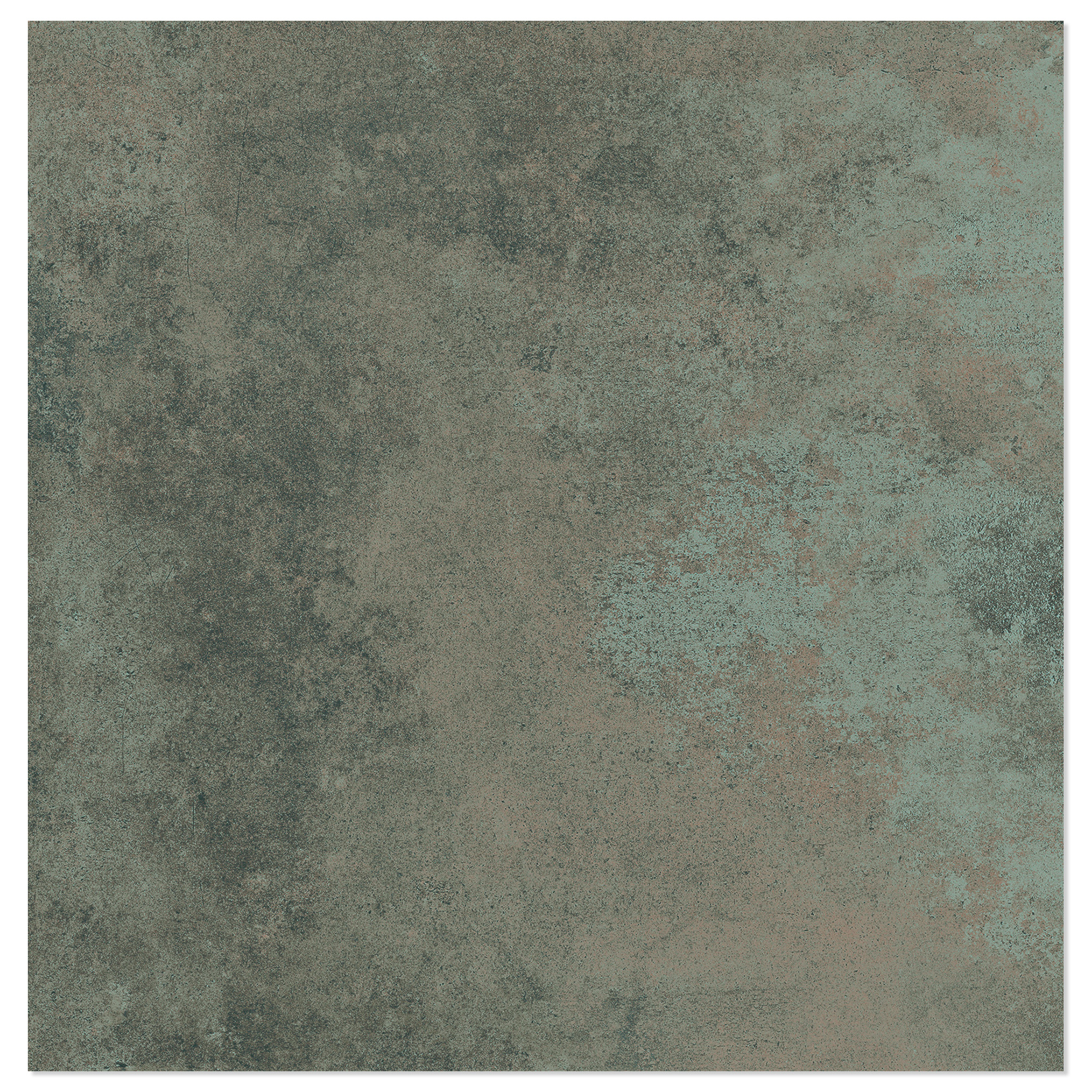 Gulvflis Metalcraft Grønn Matt 90x90 cm