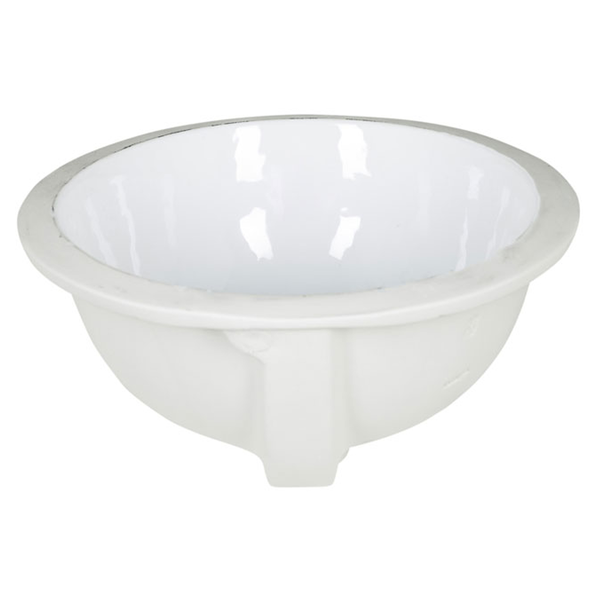 Kenny&Mason Servant London Hvit Blank 43 cm Under Counter