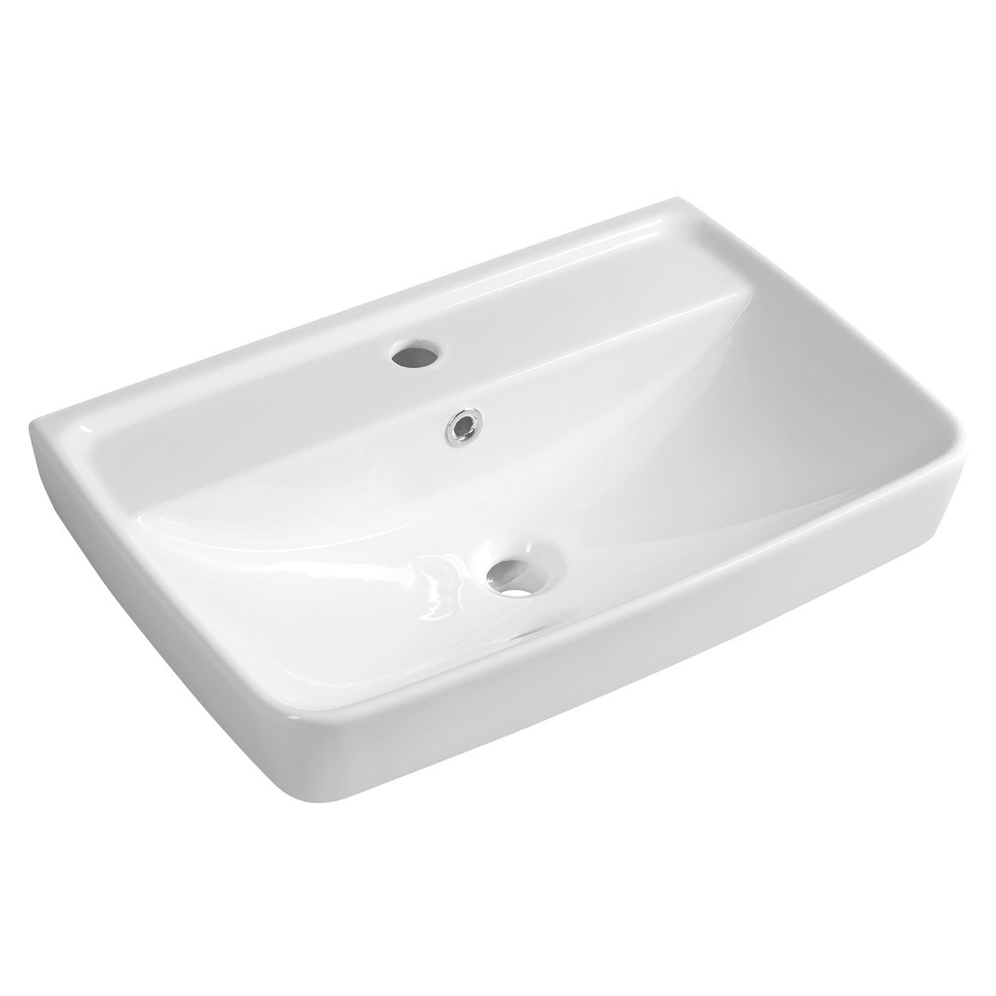 Servant Kivo Hvit Blank 60x40 cm