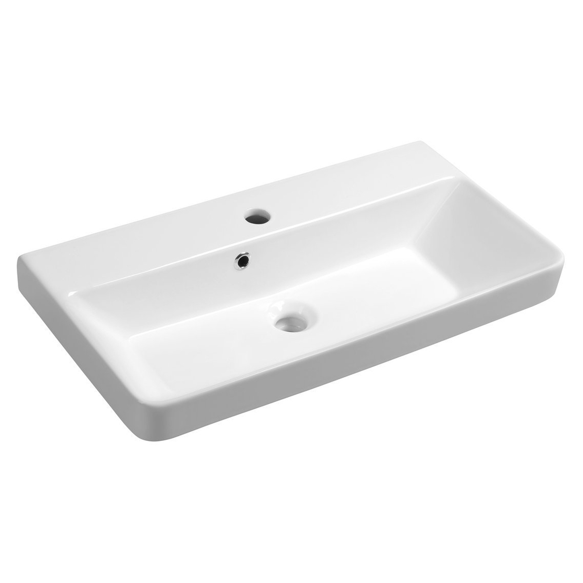 Servant Vionte Hvit Blank 70x37 cm