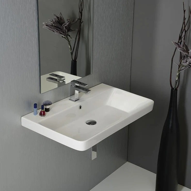 Servant Vionte Hvit Blank 80x46 cm