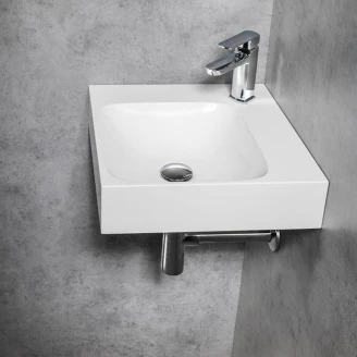 Hörn Servant <strong>Teva</strong>  Hvit Blank 40x40 cm