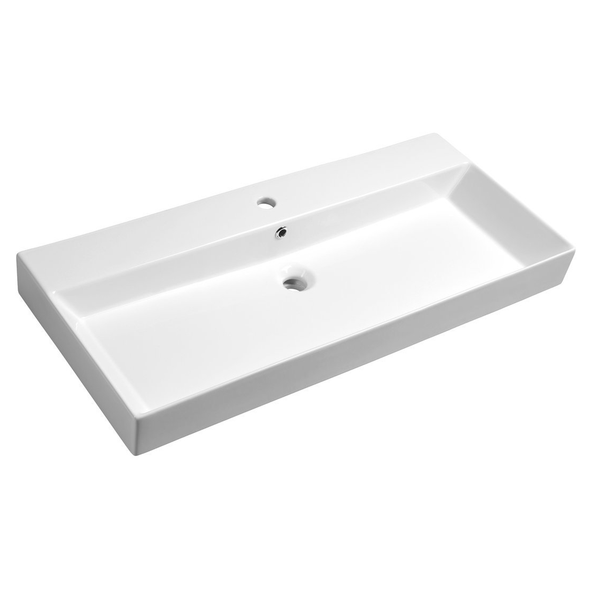 Servant Serin Hvit Blank 98x46 cm