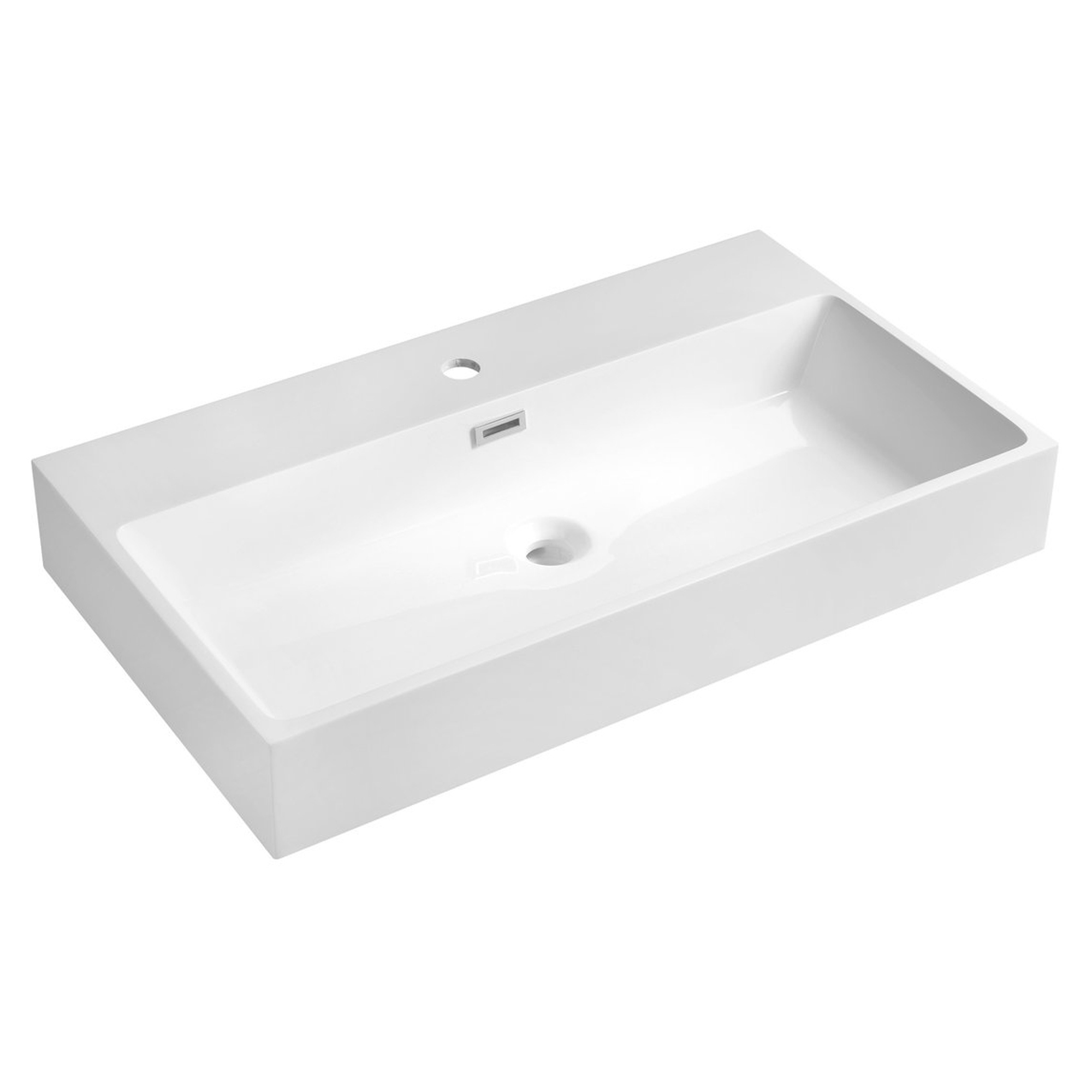 Servant Navia Hvit Blank 80x46 cm