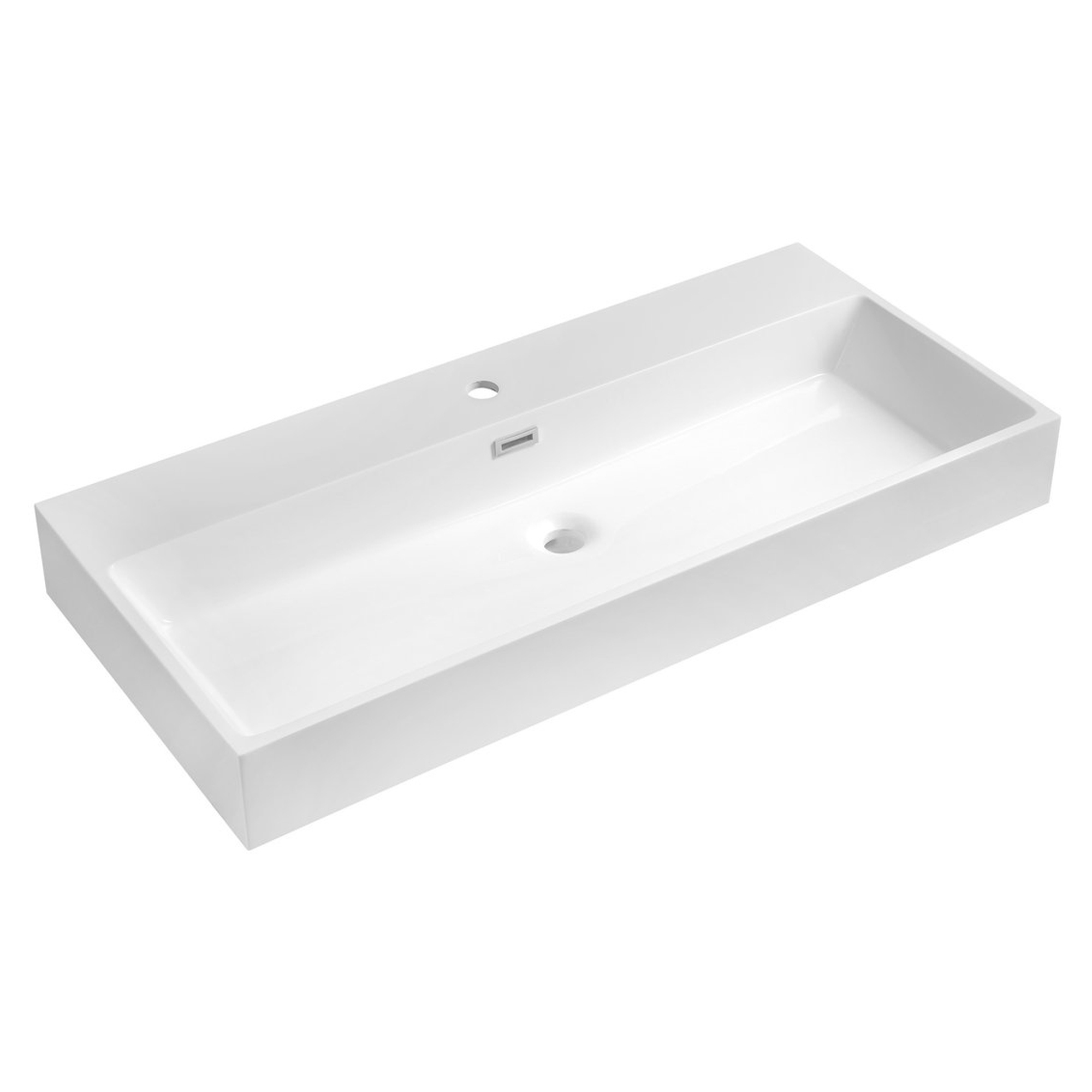 Servant Navia Hvit Blank 100x46 cm