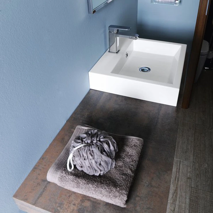 Servant Mirelle Hvit Blank 50x42 cm