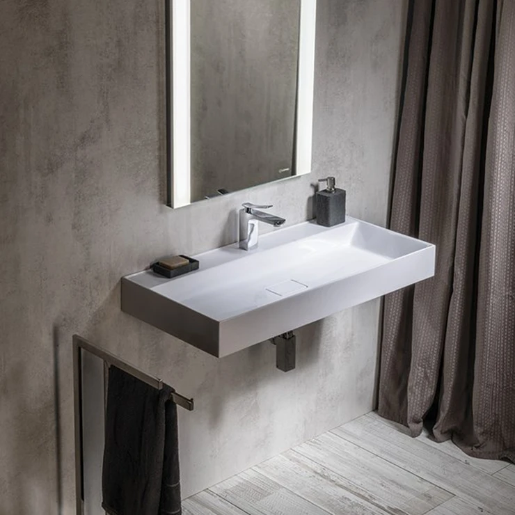 Servant Orvessa Hvit Blank 96x44 cm