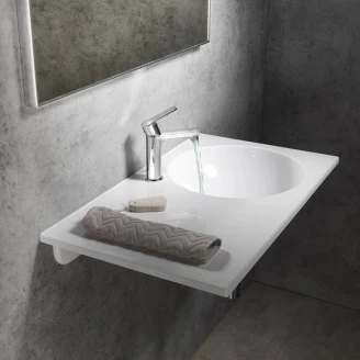 Servant <strong>Zantia</strong>  Hvit Blank 100x47 cm Høyre