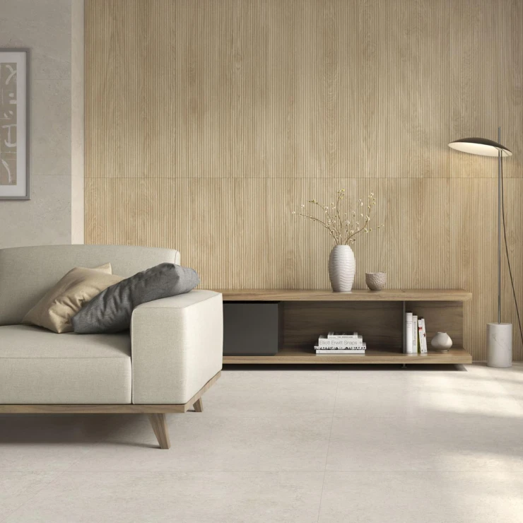 Gulvflis Kaleido Beige Matt 60x60 cm