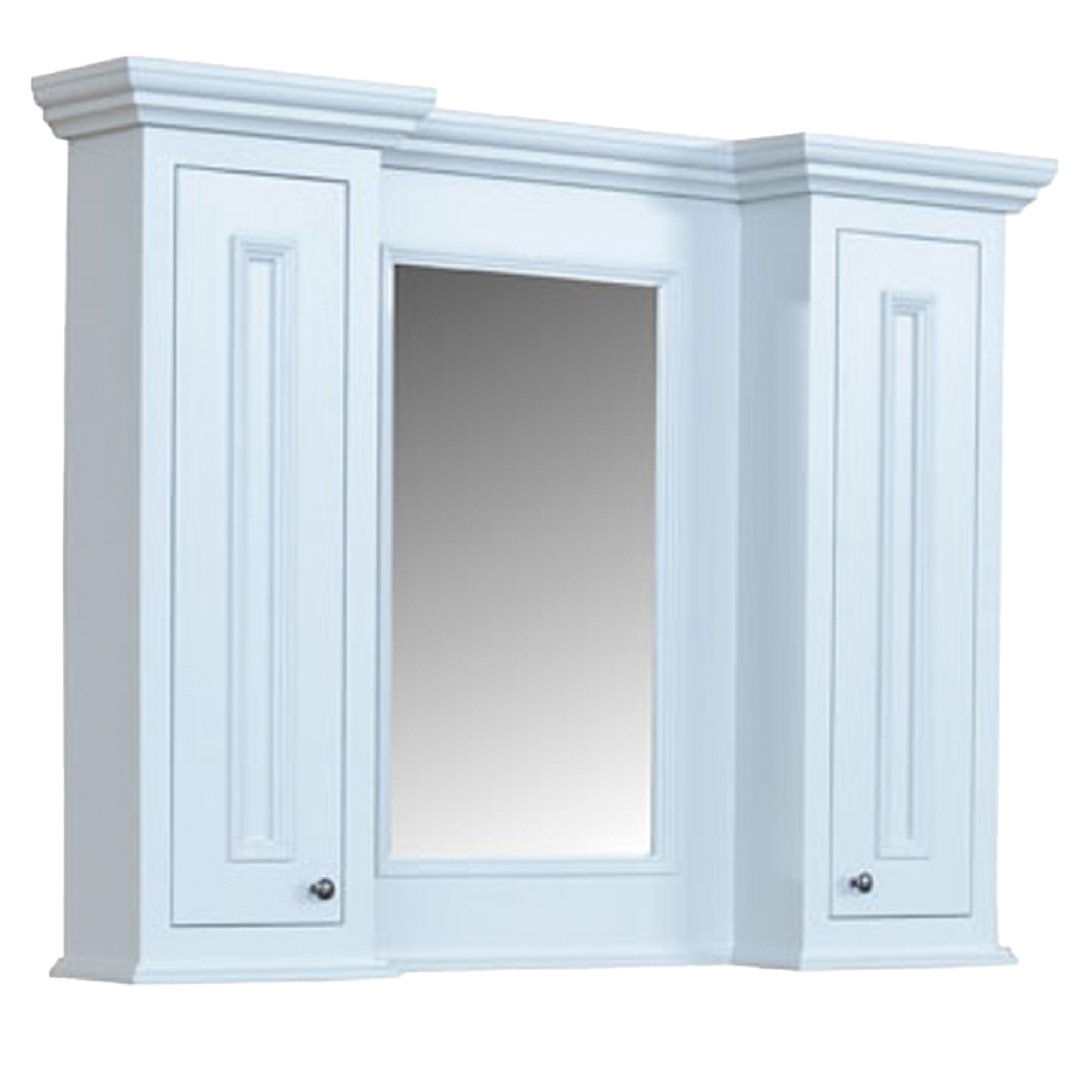 Kenny&Mason Speilskap Holton Hvit Matt 135x99 cm