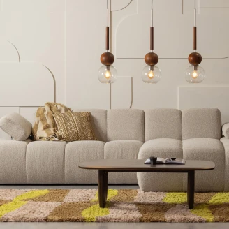 Woood Sofa Høyre <strong>Mojo</strong>  Beige 285 cm