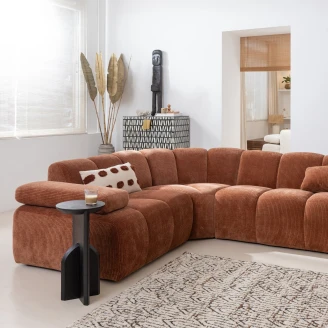 Woood Sofa Høyre <strong>Mojo</strong>  Rustbrun 310 cm