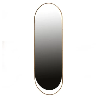 Woood Speil Oval XL <strong>Sanou</strong>  Antikk Messing