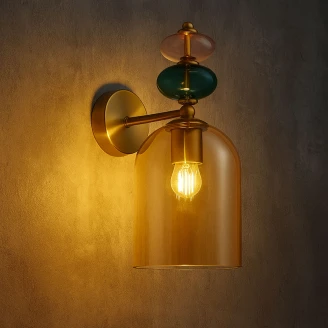 Vegglampe <strong>Farnel</strong>  Gull Blank